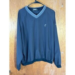 Vintage Ashworth‎ Windbreaker Jacket Golf Men’s Medium USA Black